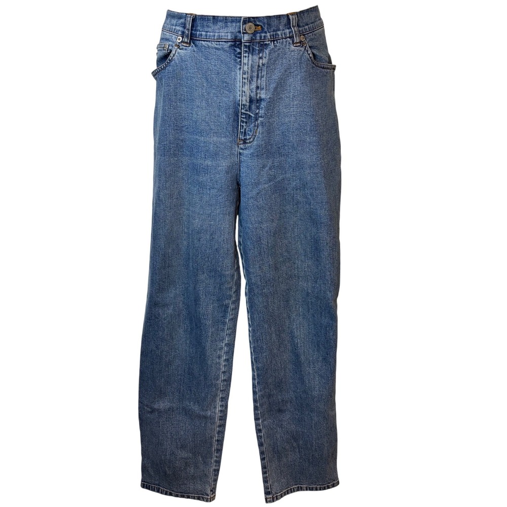 Lauren Jeans Co. Ralph Lauren Women's Blue‎ Boot Cut Jeans SZ 10